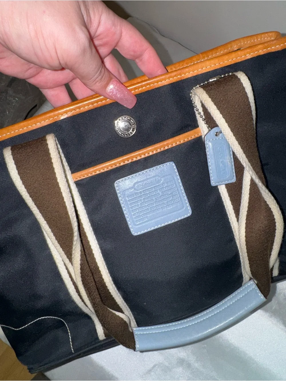 Coach genuine blue